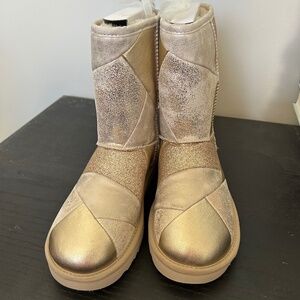 UGG Gold Patchwork Boots *New in Box*